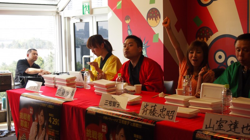 たこ焼き, 三宅智子, 大食い