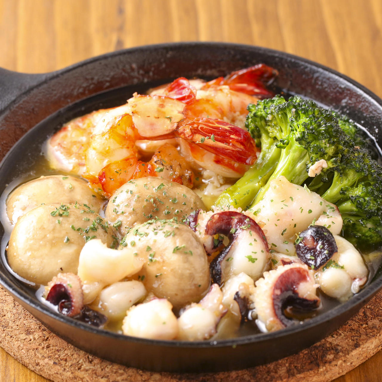 南部鉄器を使用した料理