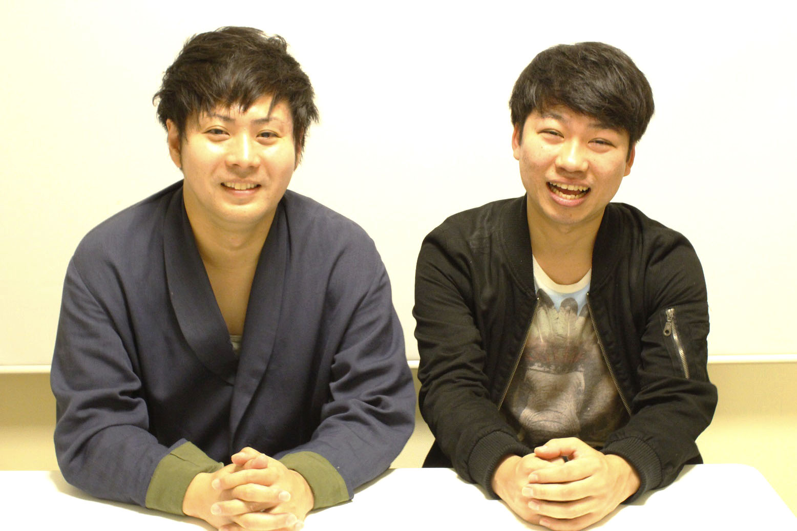 「キャラバン」のお二人　難波麻人と桝本コージ