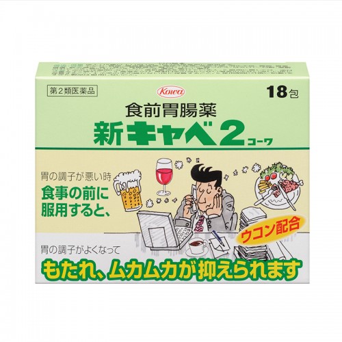食事の前に飲む「新キャベ2コーワ」