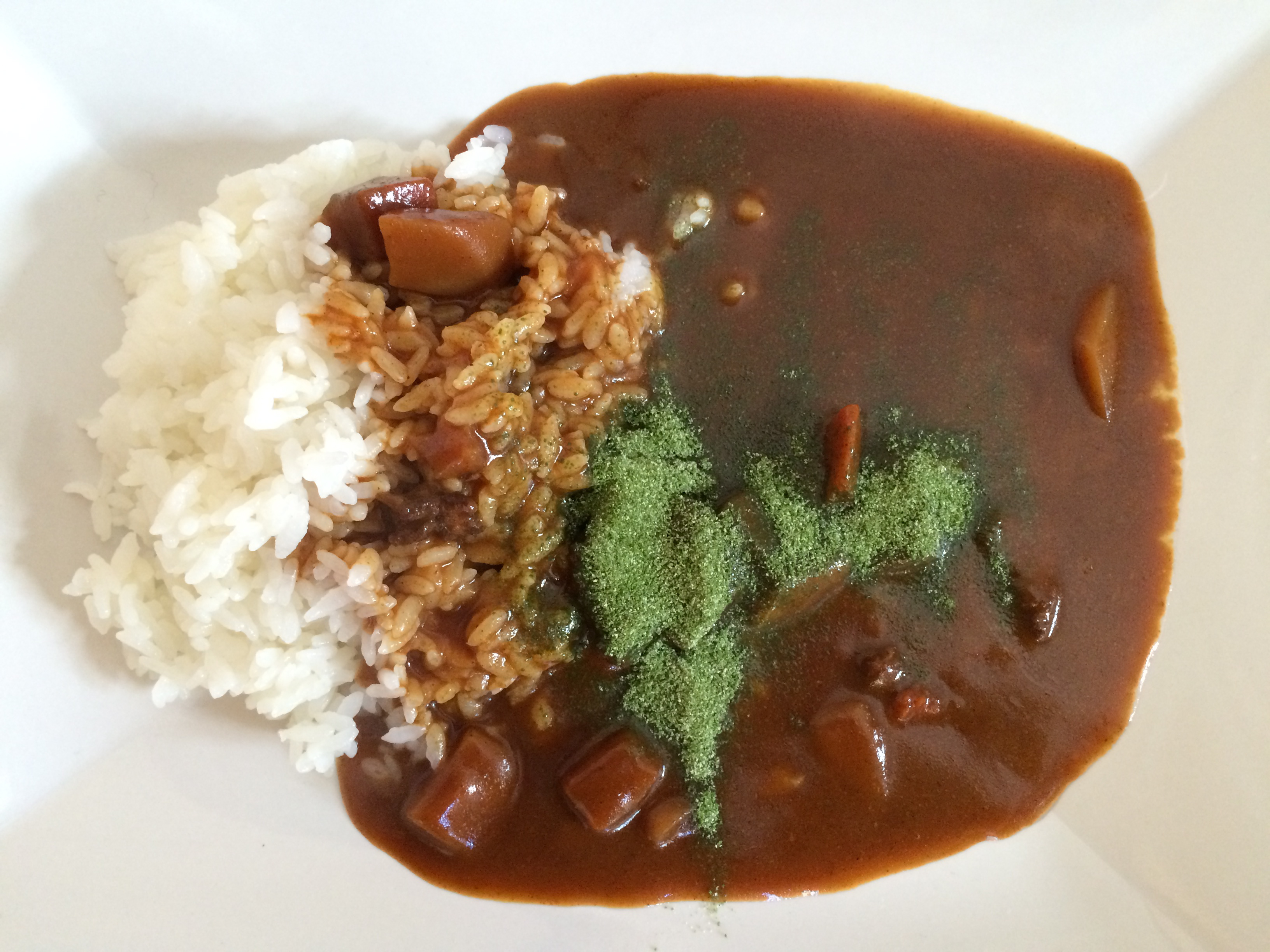 青汁＋カレー