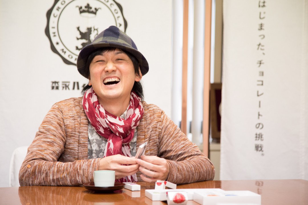 食べたとたん、この笑顔！