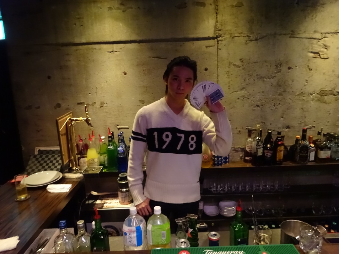 プロマジシャンのNACHIくん