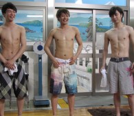 水着姿の前山さん。 水着姿の前山さん。