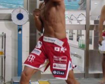 パンチの速さに鳥肌