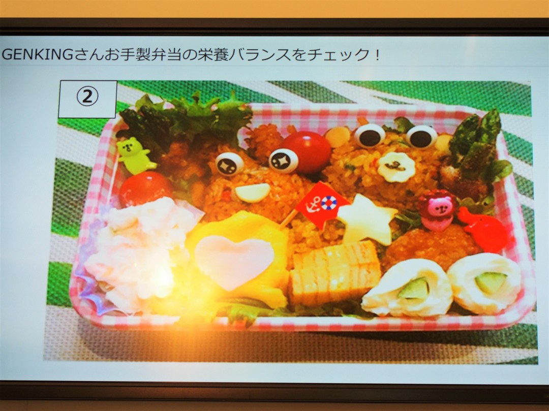 GENKINGさんの手作りきゃま弁当　