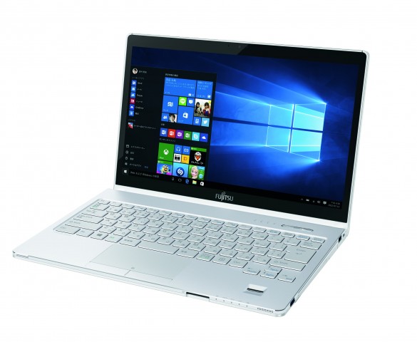 富士通FMVのノートパソコン「SH90/W」