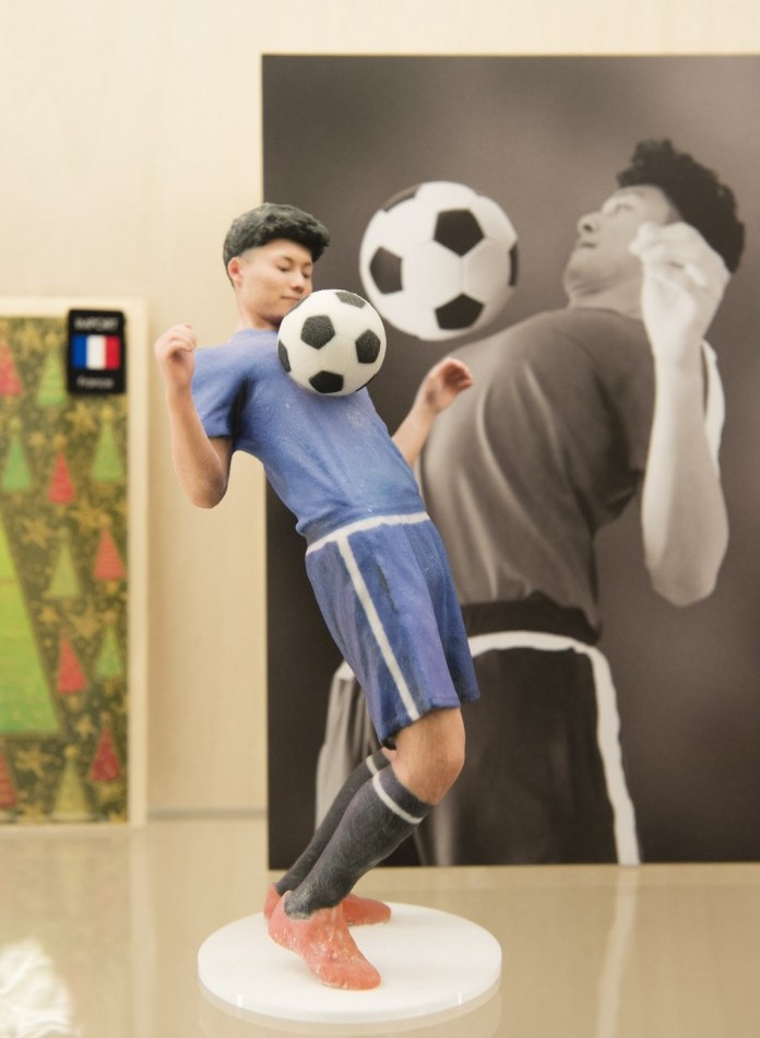 サッカーのリフティング