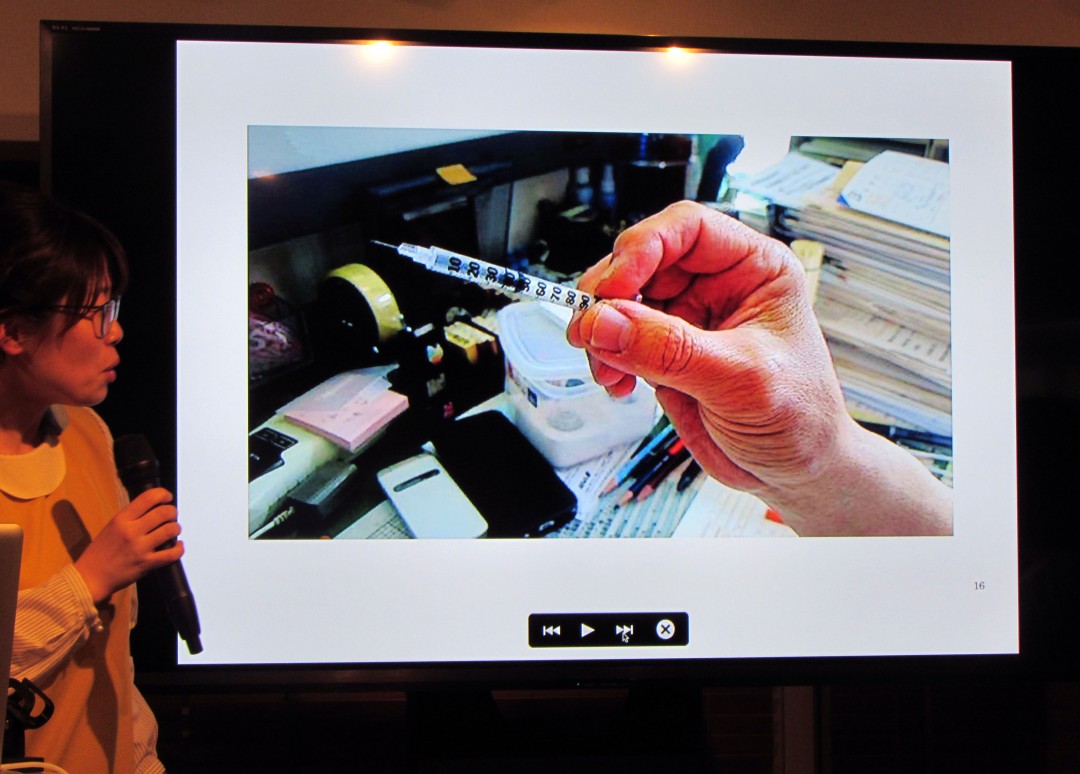 ICI治療で使用する注射器