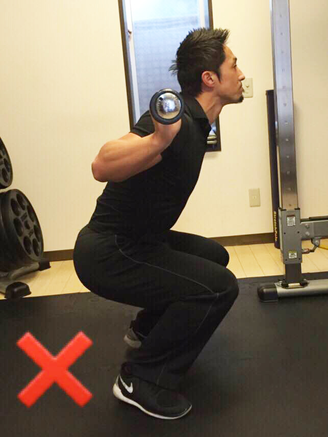 スクワットNG
