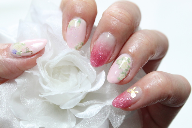 ラメグラデーション