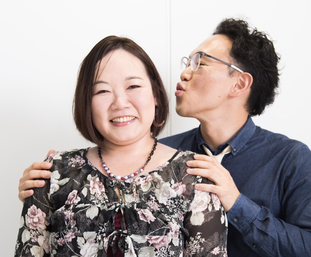 花房観音さん（左）と森林原人さん