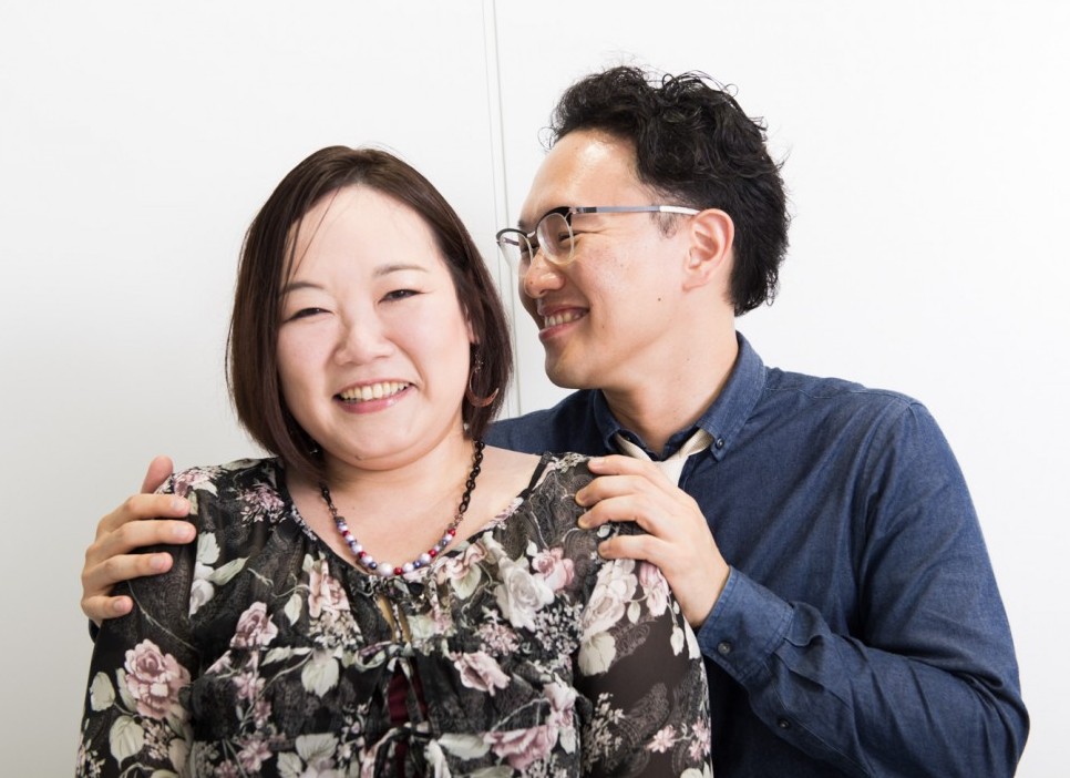 花房観音さん（左）と森林原人さん