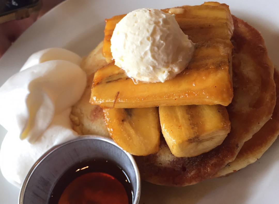 バナナパンケーキ