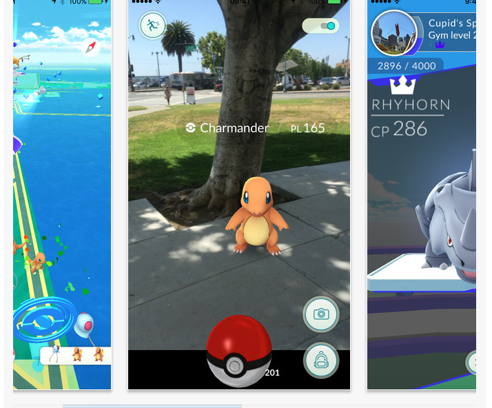 ポケモンGOのiTune Storeページより