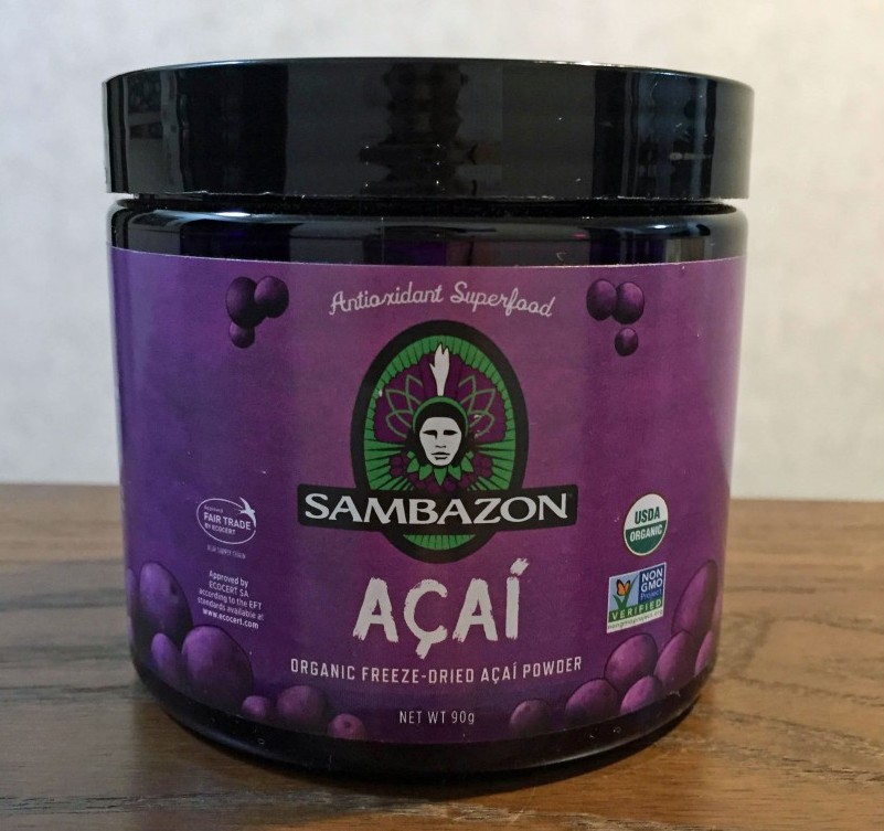 サンバゾンのオーガニックのアサイパウダー