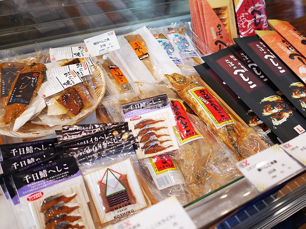 いろいろなへしこ