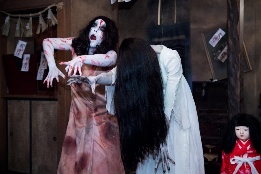 貞役・七海エリーさん、伽椰子役・遠藤留奈さん