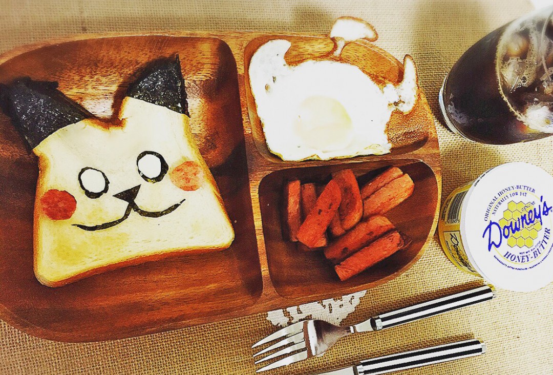 ピカチュウトースト