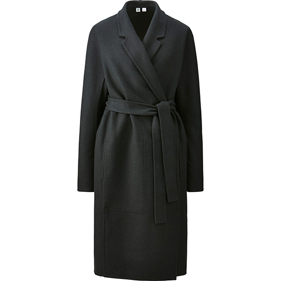 ダブルフェイスラップコート