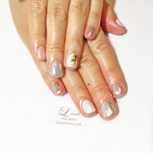 左手薬指にフックを固定