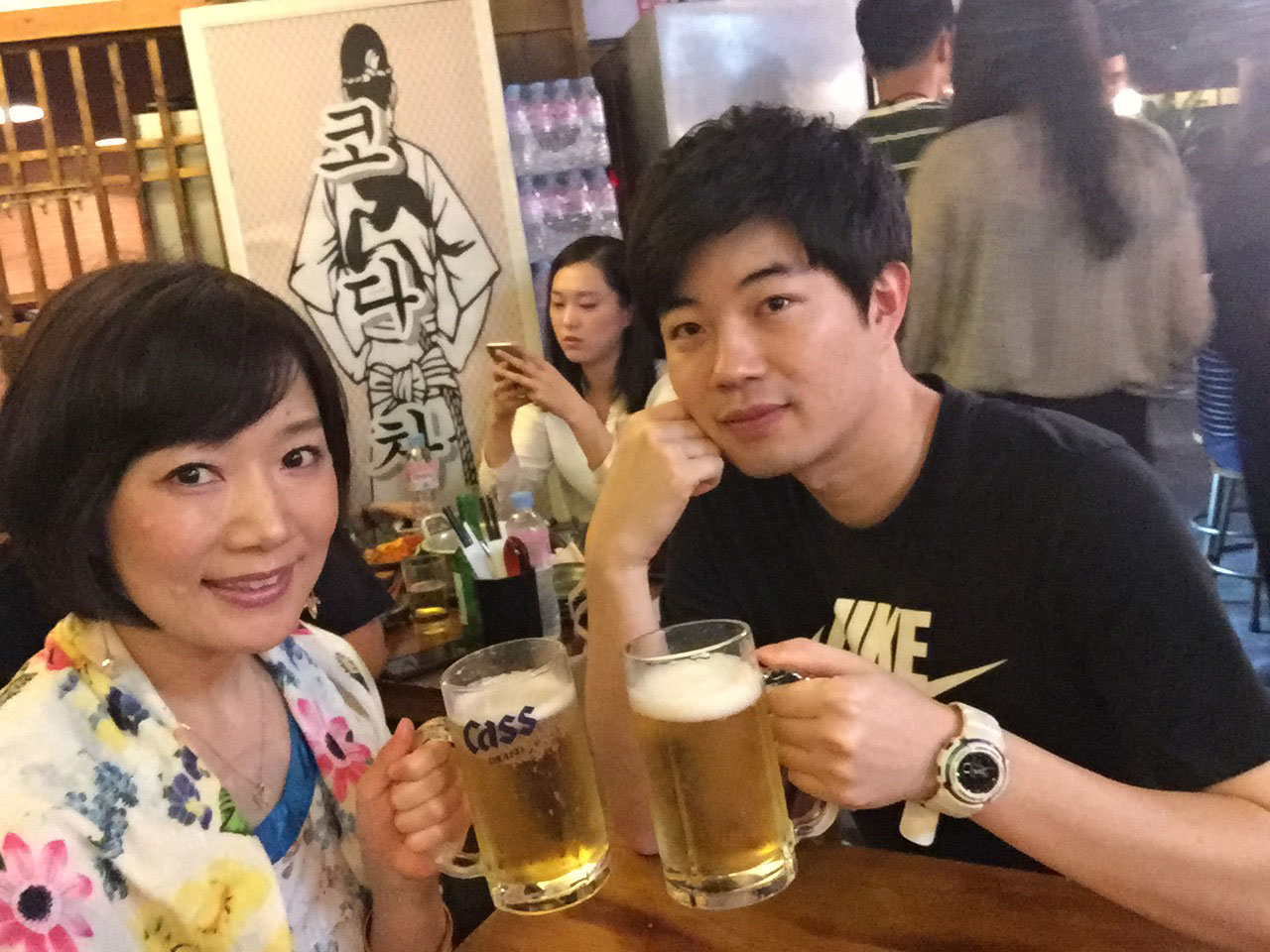 韓国屋台『KODACHAYA』江南店内2