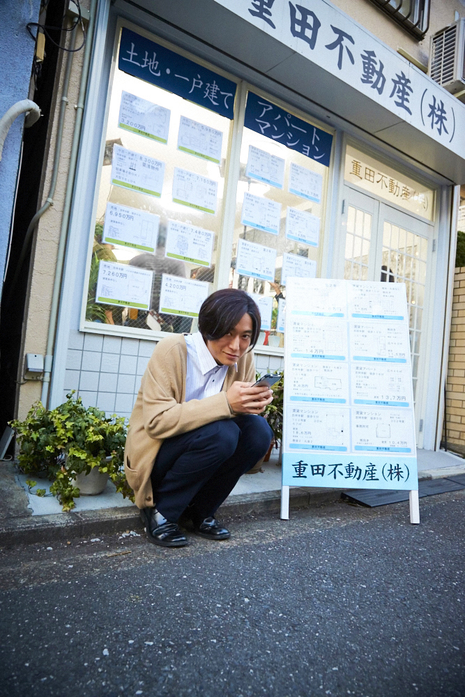 ひと休み中の勲男を発見