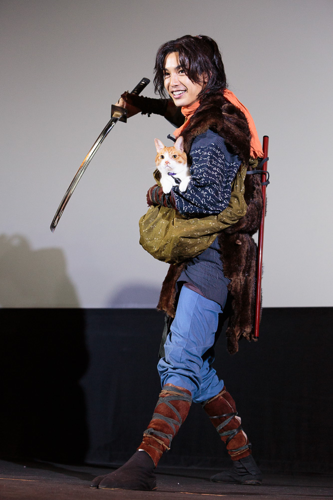 猫忍　記者会見