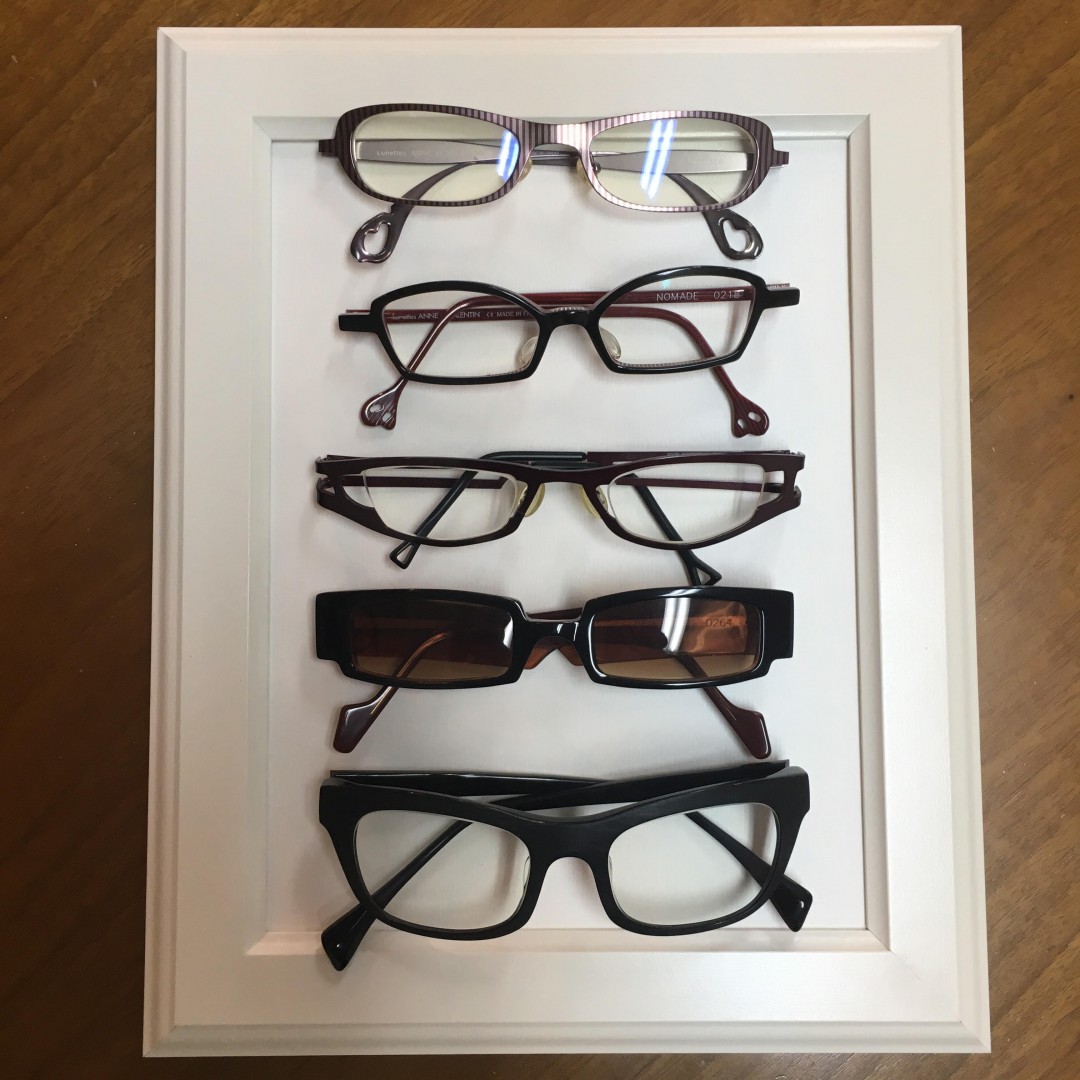 尖っていためがねたち