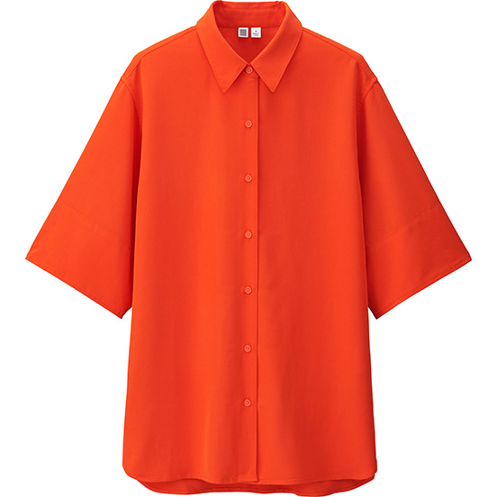 レーヨンオーバーサイズシャツ