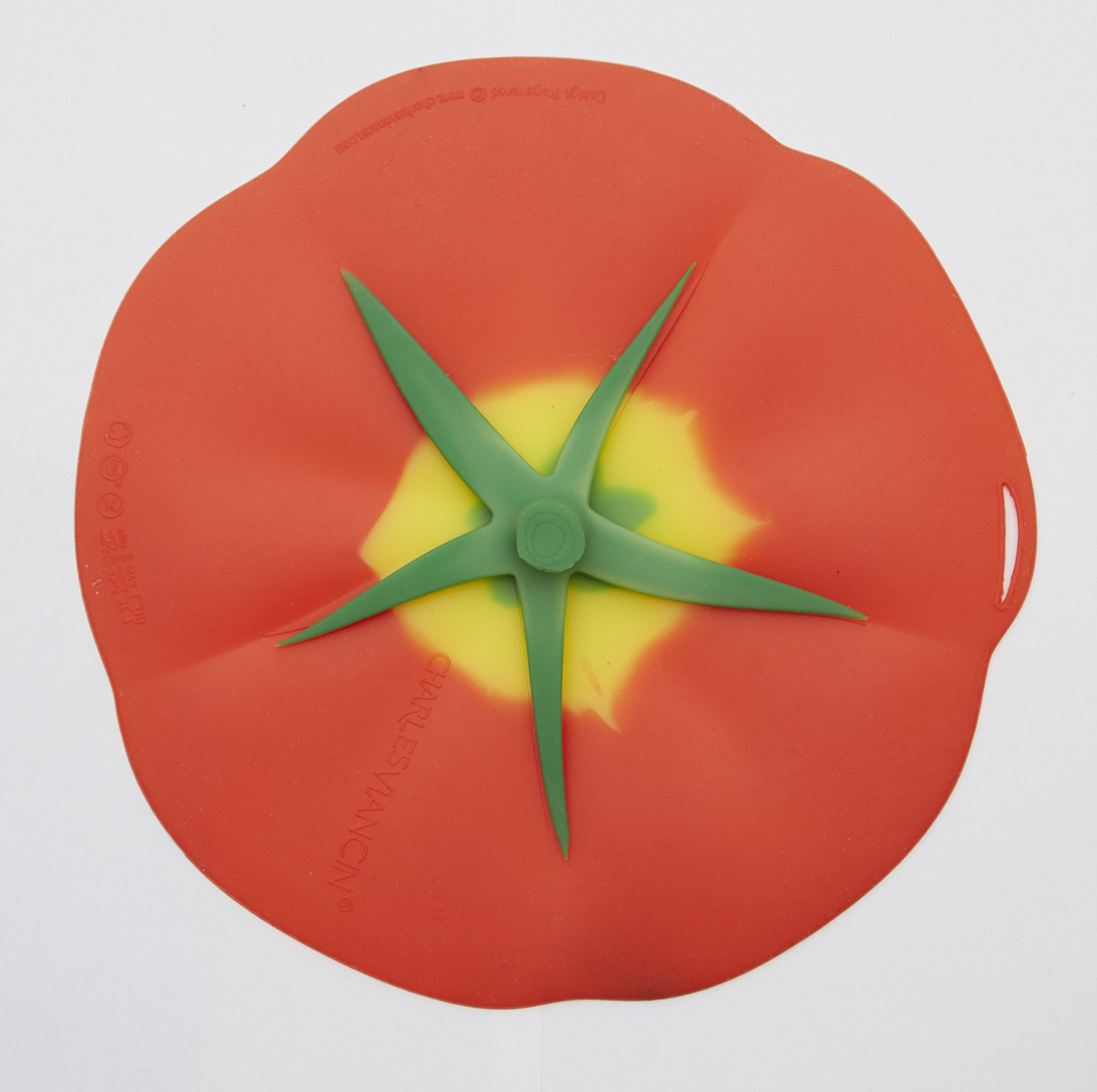 シリコン製の鍋の蓋