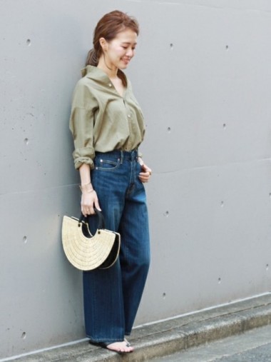 シャツの着こなし1