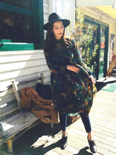 ワンピース×デニム1