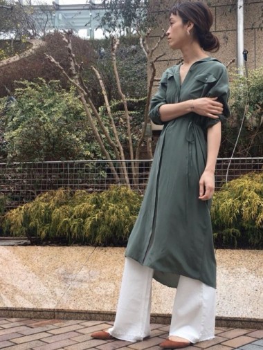 ワンピース×デニム5