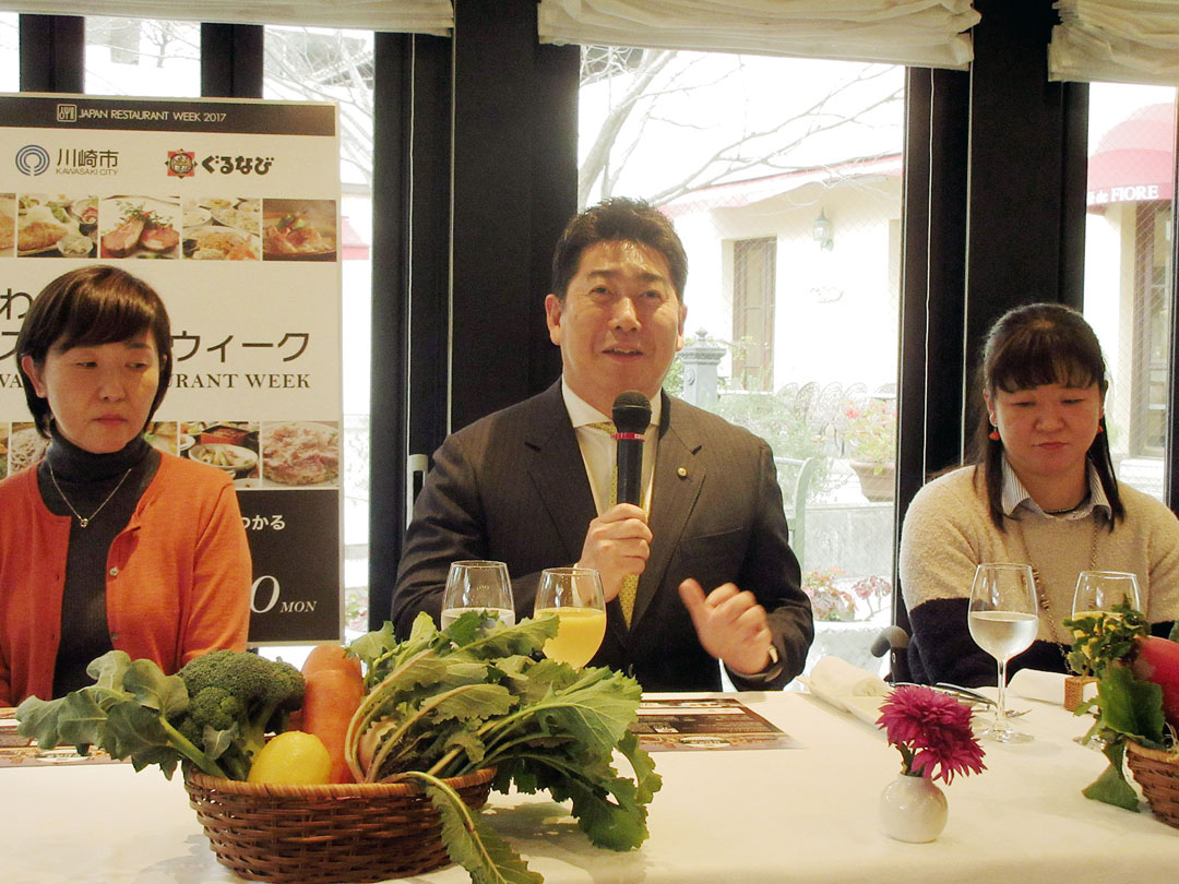 川崎市の福田紀彦市長