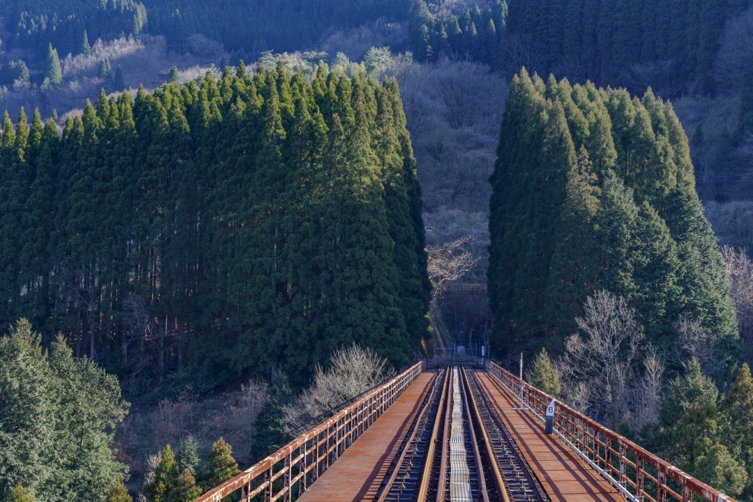 あまてらす鉄道の鉄橋