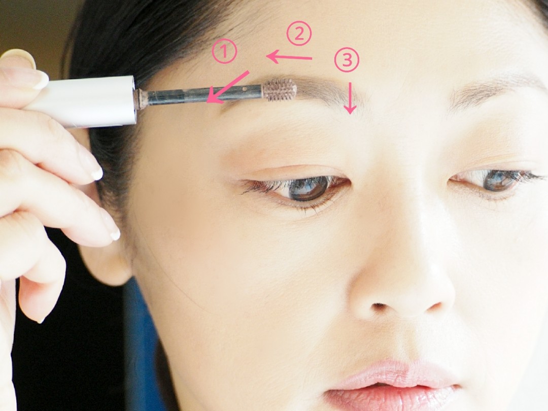 NG7：眉マスカラを使っていない