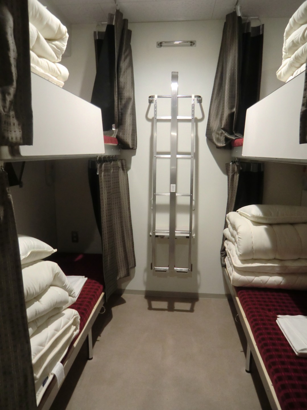 「トレインホステル北斗星」寝室
