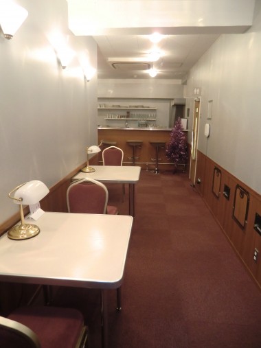 「トレインホステル北斗星」ラウンジ