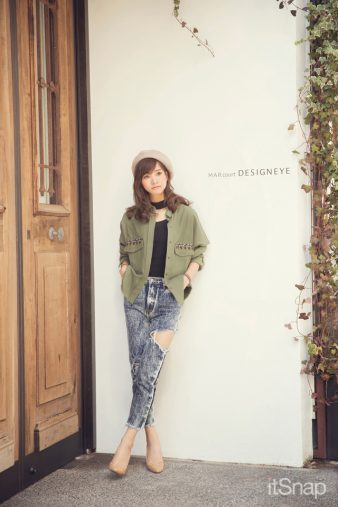 モデル・林まきサン(164cm)１