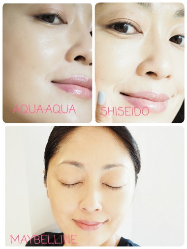 3種のクッションパフの違いはこんな感じ