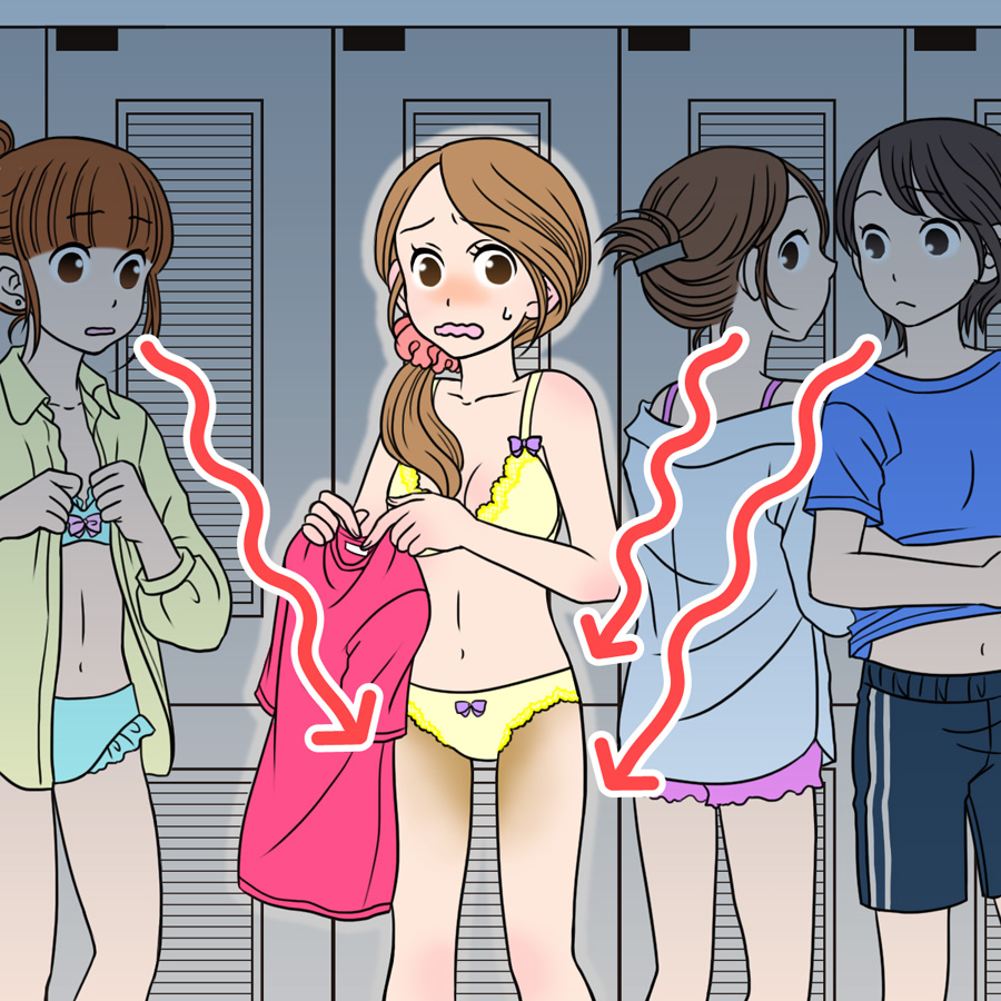 黒ずみが目立ってる!?