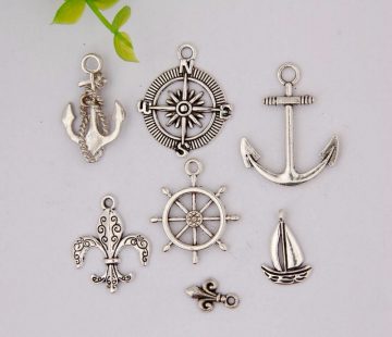 アンティークシルバーアンカー