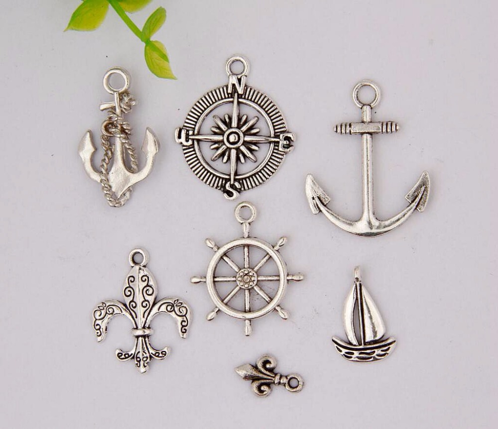 アンティークシルバーアンカー