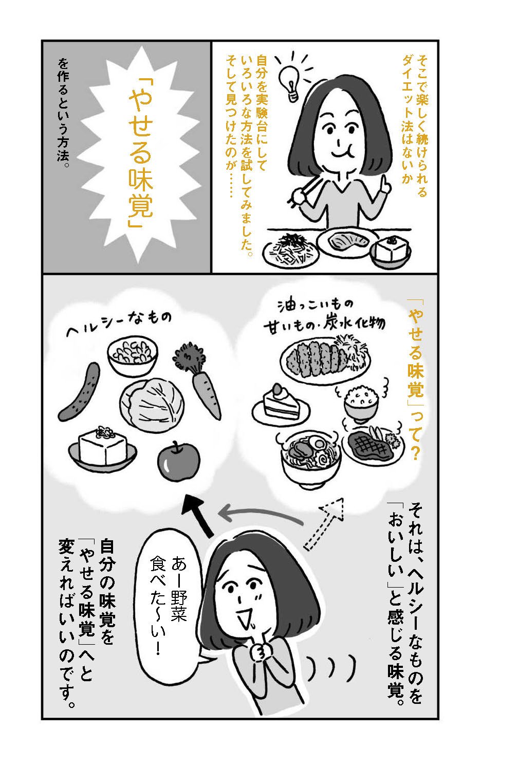 やせる味覚　サンプルページ