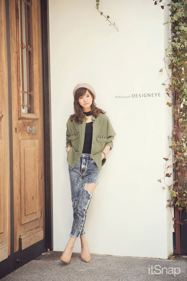 モデル・林まきサン(164cm)