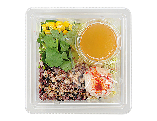 雑穀とツナポテトのサラダ