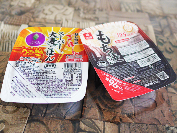 レトルトもち麦ごはん1