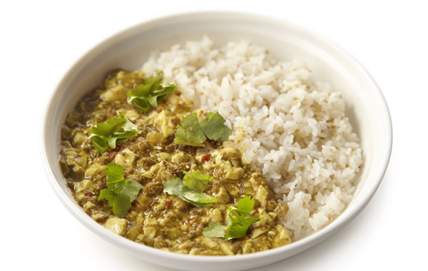 ぶどう山椒の麻婆カレー