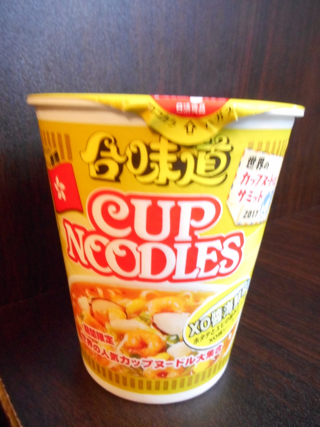 カップヌードル XO醤海鮮味 （香港）